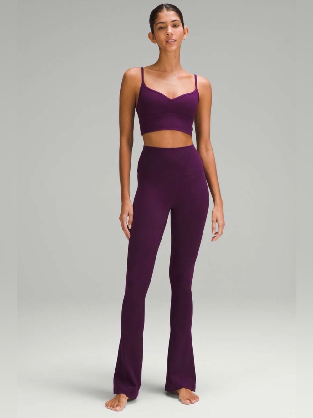 Lululemon Align High-Rise Mini-Flared Pant Regular Dramatic Magenta Size 2
